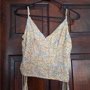 Floral Spaghetti Strap Top